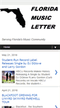 Mobile Screenshot of floridamusicletter.com